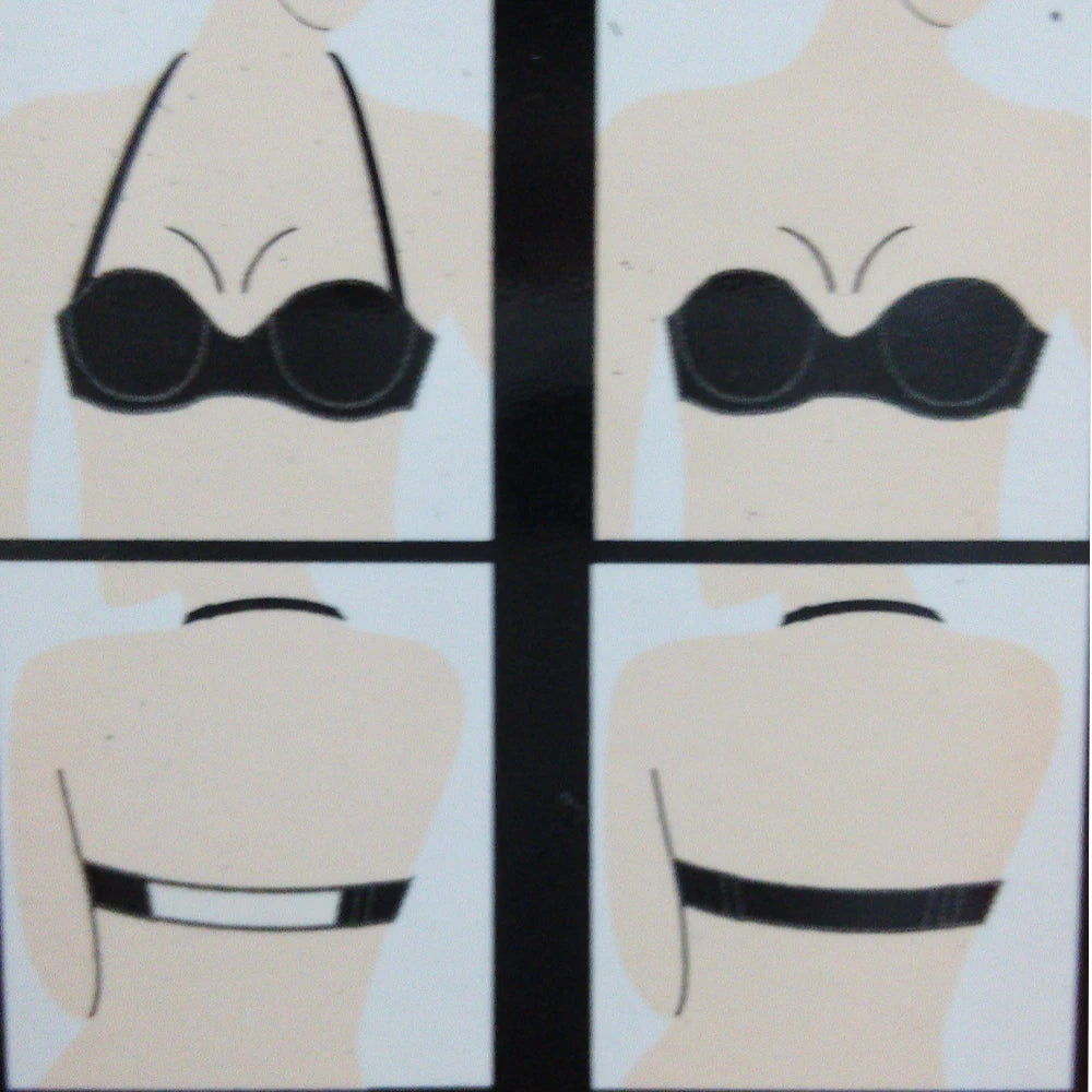 Halterneck push‑up BH utan axelband (plus size) | Siri