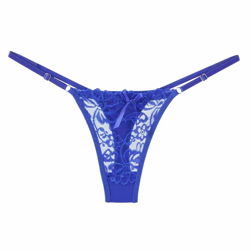 Sexig G-string i transparent spets | Saga