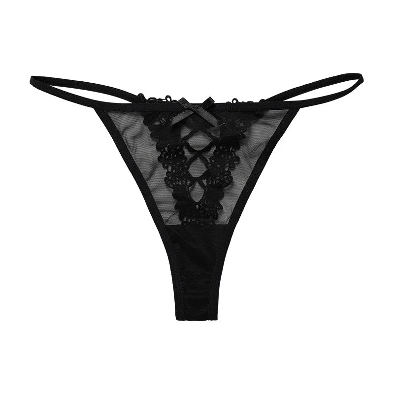 Tunn G‑string i genomskinlig spets | Liv