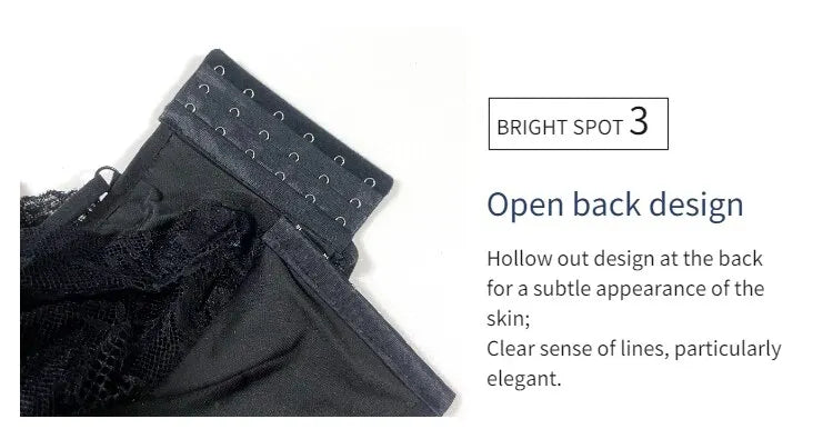 Sexigt nattlinne med spets & smala axelband | Astrid