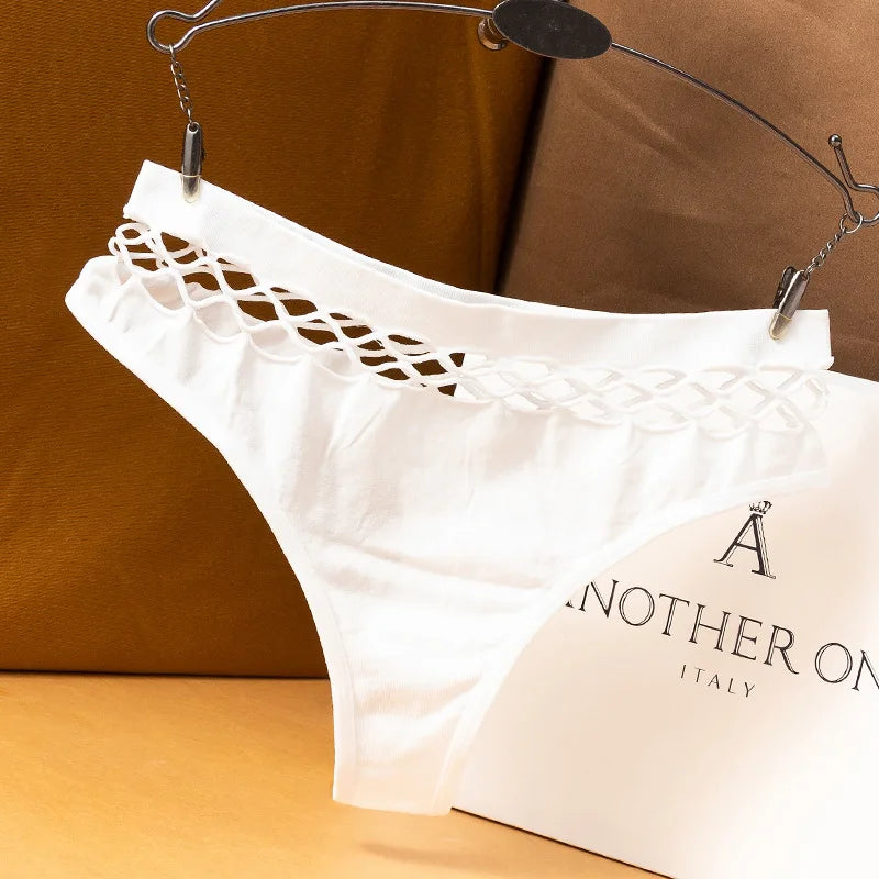 Hollow‑out thong i mesh för kvinnor | Tindra
