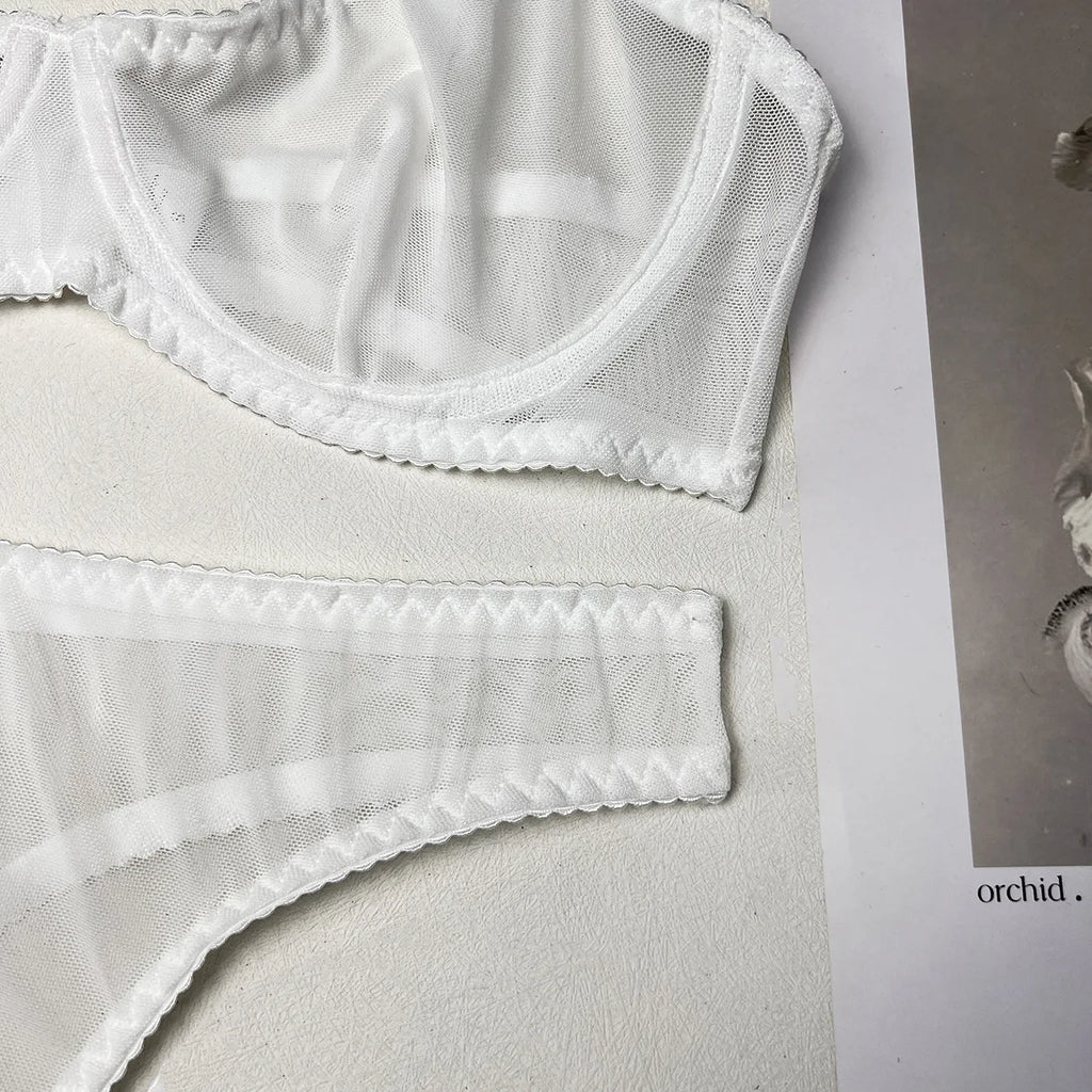 Sexigt seamless lingerie‑set med push‑up | Mila