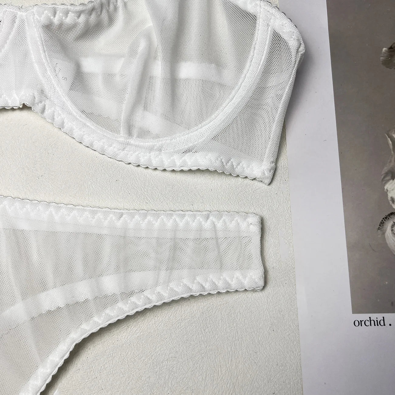 Sexigt seamless lingerie‑set med push‑up | Mila