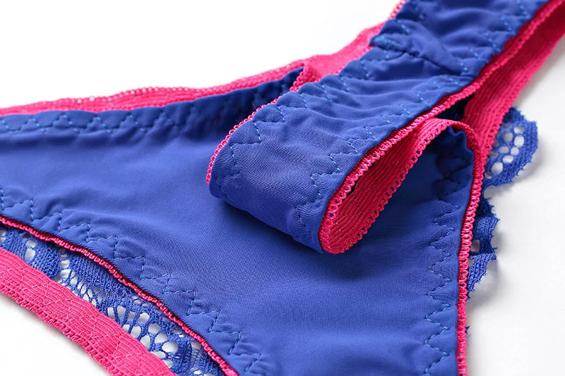 Spets‑BH‑set med push‑up för stora storlekar | Ebba