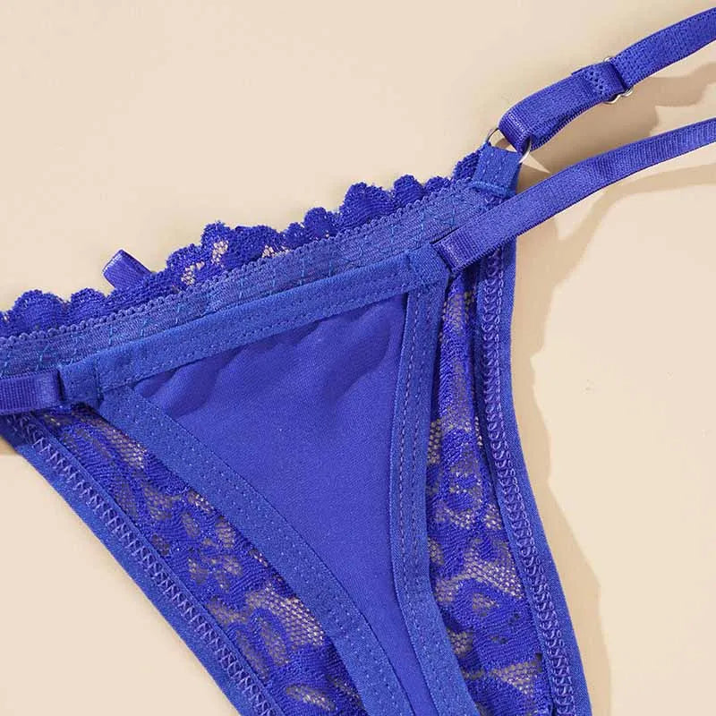 Sexig G-string i transparent spets | Saga