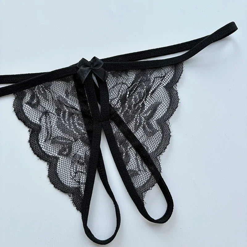 Förföriskt lingerie‑set med öppen gren | Ylva