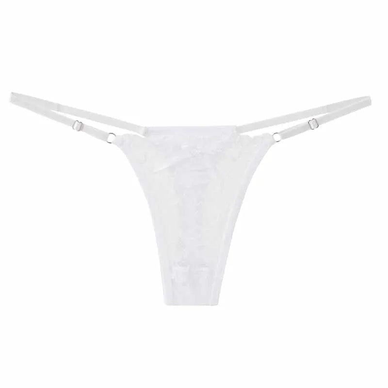 Sexig G-string i transparent spets | Saga