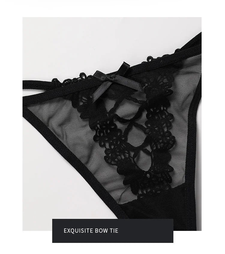 Tunn G‑string i genomskinlig spets | Liv